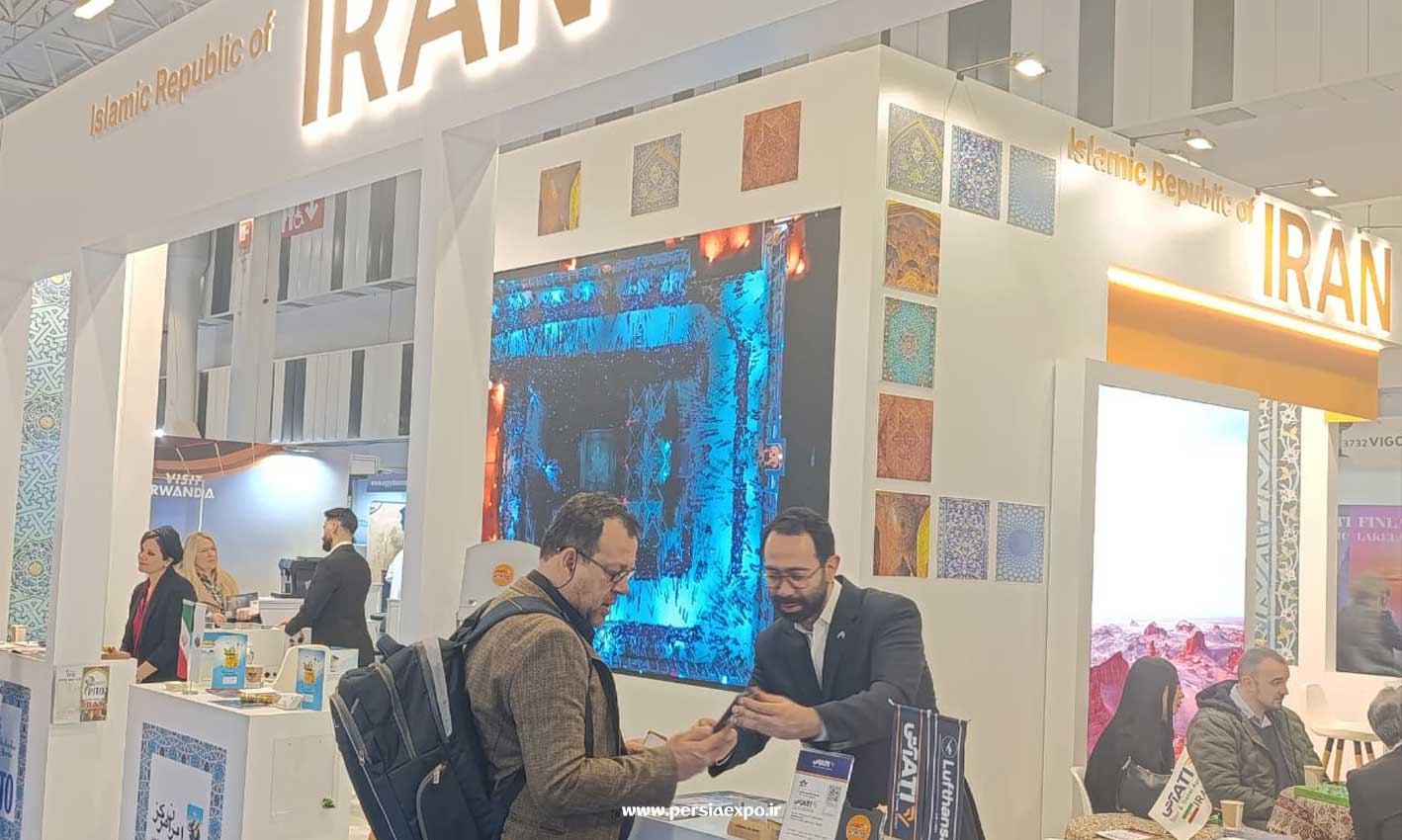 غرفه ایران در نمایشگاه گردشگری ترکیه