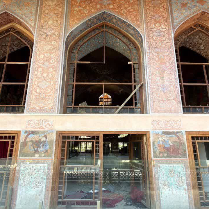 میراث فرهنگی در جنگ 40 روزه