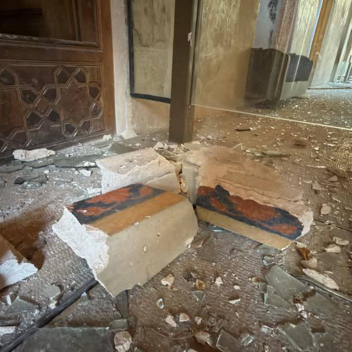 میراث فرهنگی در جنگ 40 روزه
