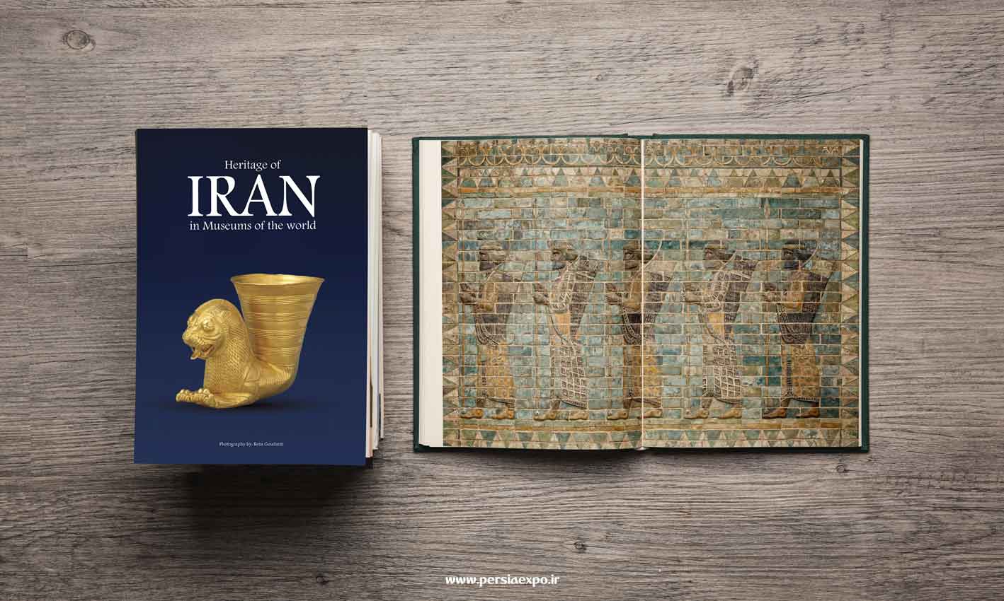 کتاب عکس نفیس میراث ایران در موزه های جهان